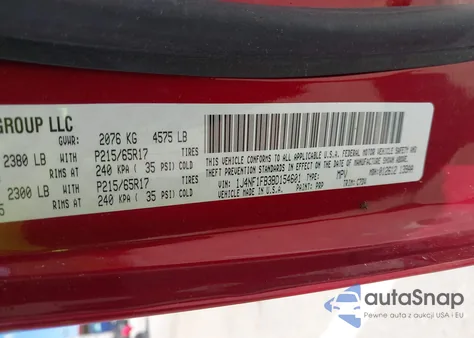 2011 Jeep Compass from USA, damaged, VIN 1J4NF1FB3BD154601